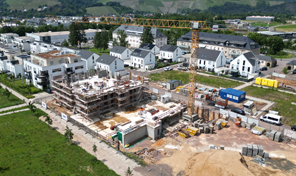 Zenz Massivhaus Baustelle Trier